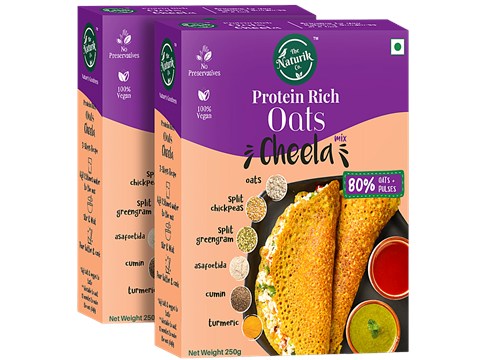 The Naturik Co. Protein Rich Oats Cheela Mix, 250 g