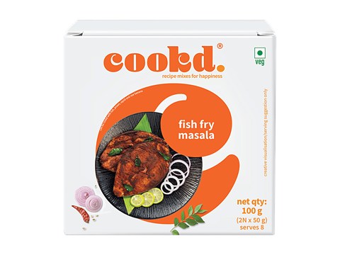 Cookd Fish Fry Masala, 100  g