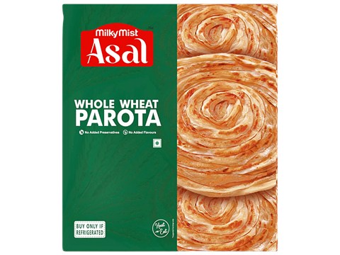 Asal Whole Wheat Parota - Soft, Delicious, Ready To Cook, 450 g