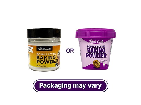 The Select Aisle Double Acting Baking Powder, 100 g