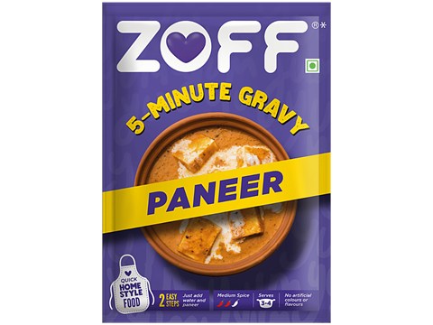 Zoff 5-Minute Paneer Gravy Mix, 90 g