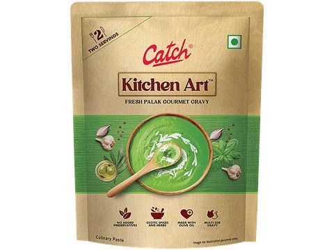 Catch Fresh Palak Gourmet Gravy - Ready To Cook, 100 g