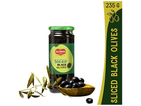 Del Monte Sliced Black Olives, 235 g