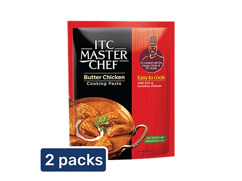 ITC Master Chef Butter Chicken Cooking Masala Paste, 2x80 g