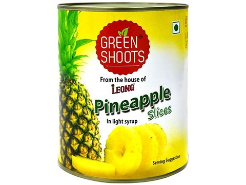 Green Shoots Pineapple Slices, 850 g