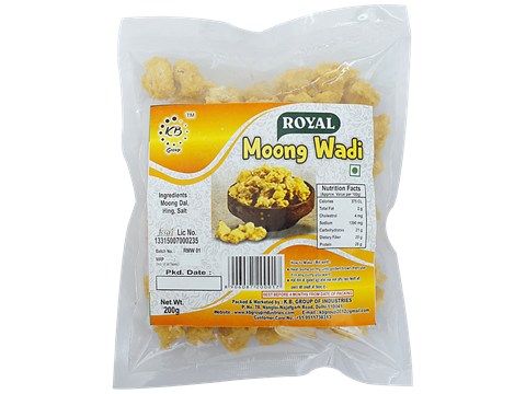 Royal Moong Wadi - Ready To Cook, 200 g