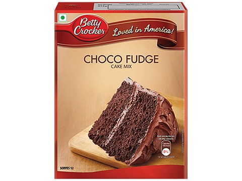 Betty Crocker Cake Mix - Choco Fudge Rich Chocolate, 475 g