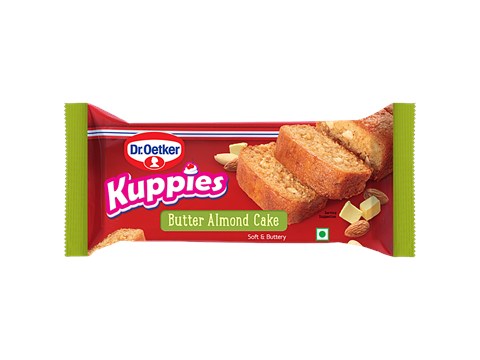 Dr.Oetker Kuppies Butter Almond Cake, 125 g