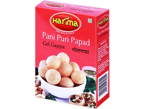 HARIMA  Pani Puri Papad/Gol Gappa - Crispy, 100 g
