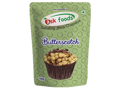 Ask Foods Heavenly Drops Butter Scotch, 100 g