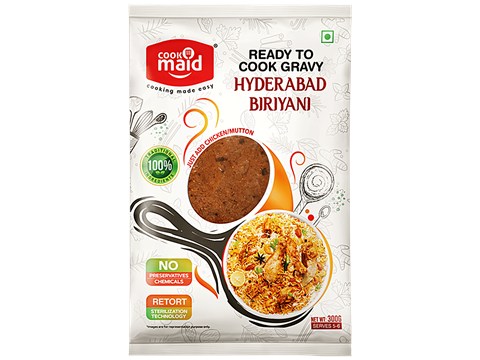 COOKMAID Hyderabad Biriyani - Ready To Cook Gravy, 300 g