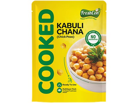 Freshcon Cooked Kabuli Chana/Chick Peas, 250 g