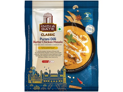 India Gate Classic Purani Dilli Butter Chicken Masala, 88 g