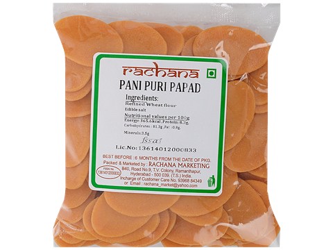 Rachana Pani Puri Papad, 200 g