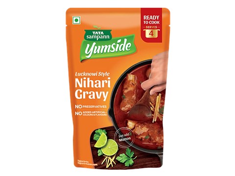 Tata Sampann Yumside Lucknowi Style Nihari Gravy- Ready To Cook, Serves 4, 150 g