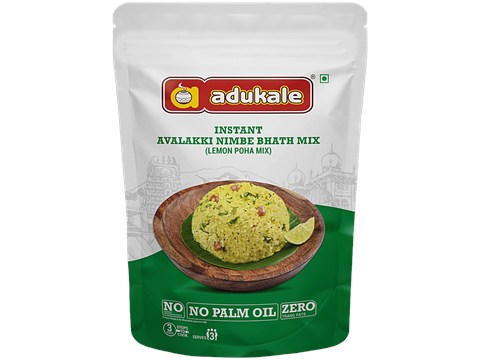 Adukale Instant Lemon Poha Mix, 250 g