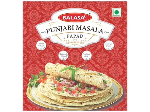 Balasa Papad - Punjabi Masala, 200 g