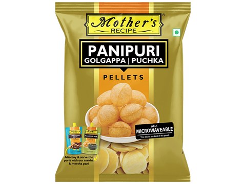 Mother's Recipe Panipuri/Golgappa Pallets - Made With High Quality Ingredients, 100 g