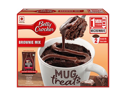 Betty Crocker Mug Treat - Brownie Mix, Eggbased, 132 g