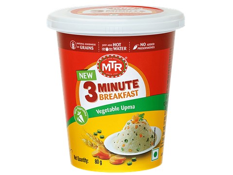 MTR Cup Vegetable Upma, 80 g