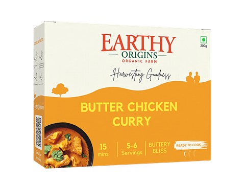 Earthy Origins Butter Chicken Curry Masala Paste - Ready To Cook, 200 g