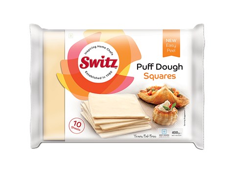 Switz Puff Dough Squares, 400 g