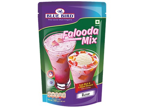 Blue Bird Falooda Mix - Rose, 200 g