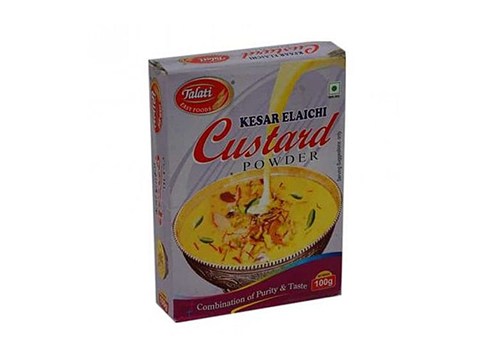 Talati Custard Powder - Kesar Elaichi, 100 g