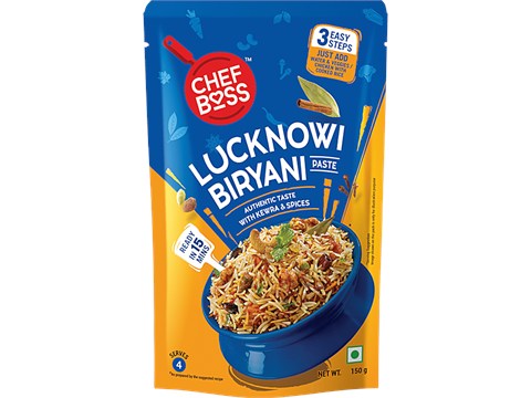 ChefBoss Lucknowi Biryani Masala Paste - Ready To Cook, 150 g
