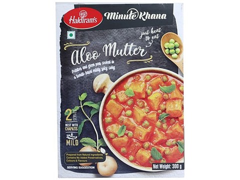 Haldiram's Ready To Eat - Aloo Mutter, 300 g