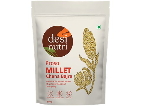 Desi Nutri Proso Millet/Chena Bajra, 500 g