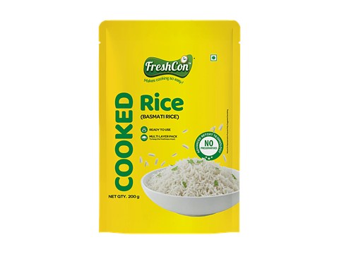 Freshcon Cooked Basmati Rice, 200 g