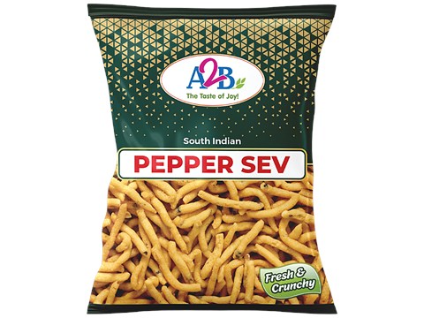 A2B Peper Sev - South Indian Snack, Fresh & Crunchy, 200 g