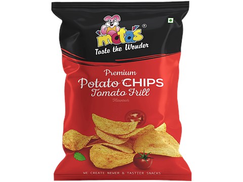 mota's Premium Potato Chips - Tomato Frill, 100 g