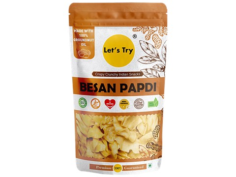 Let's Try Besan Papdi, 150 g
