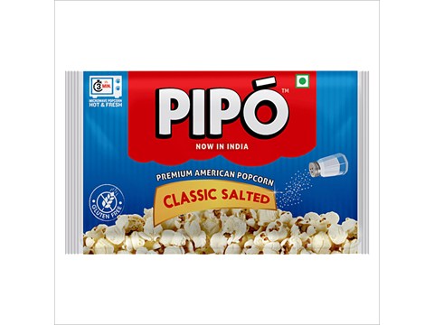 Pipo Premium American Microwave Popcorn - Classic Salted, 90 g