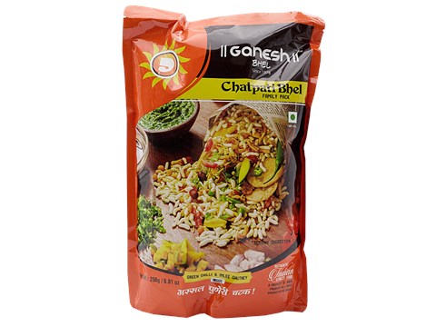 Ganesh Bhel Chatpati Bhel - Green Chili & Imlee Chutney, 250 g