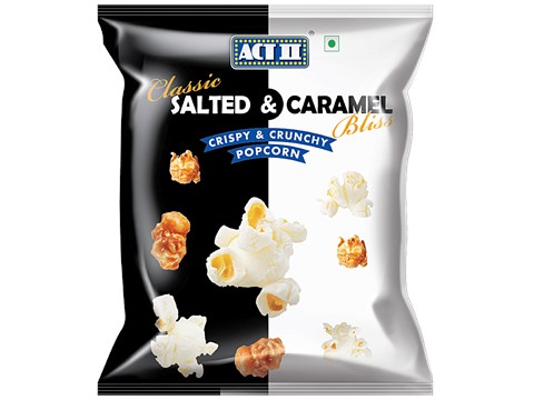 ACT II Salted & Carmel Popcorn, 70 g