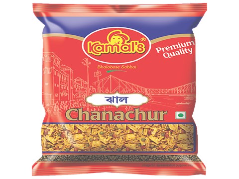 KAMAL'S Kolkata Jhal Chanchur - Super Tasty, Crunchy Snack, 400 g