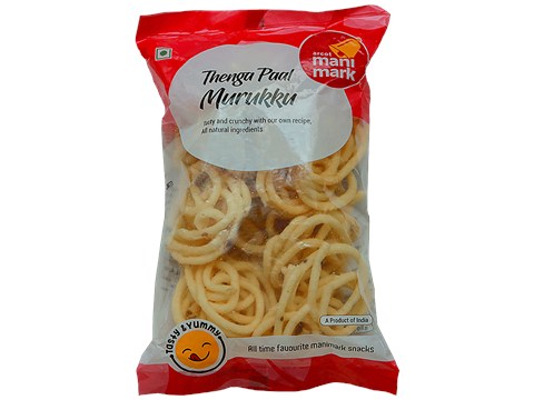Manimark Thenga Paal Murukku - Crunchy, 100 g