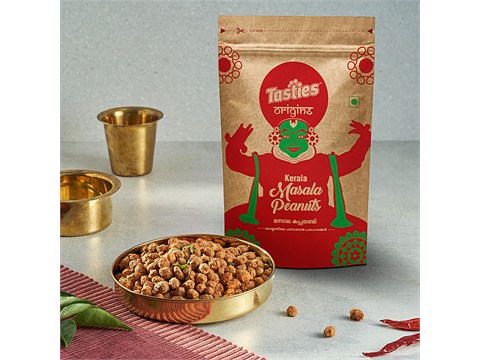 Tasties Origins Namkeen - Masala Peanuts, Crispy, 200 g