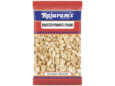 Rajaram's Roasted Peanuts - Plain, 500 g
