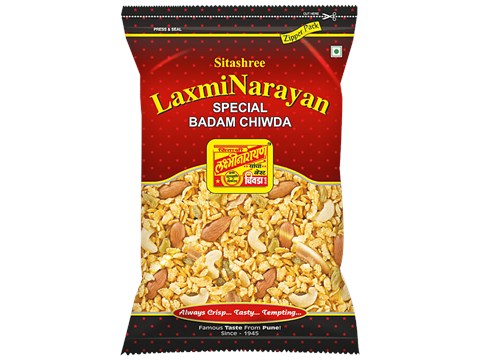 LAXMINARAYAN Special Badam Chiwda, 250 g