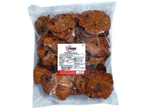 UTSAV Telangana Appalu - Crispy & Crunchy, 500 g