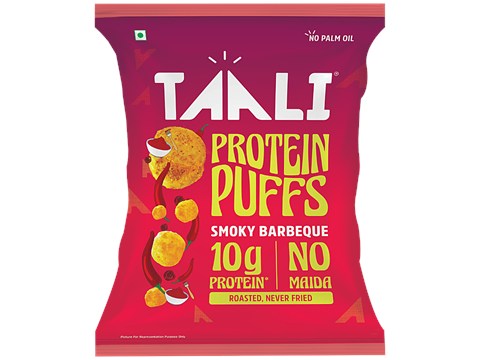 Taali Smokey BBQ Roasted Protein Puffs, 60 g