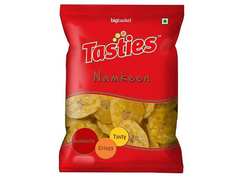 Tasties Banana Chips - Salted, 100 g