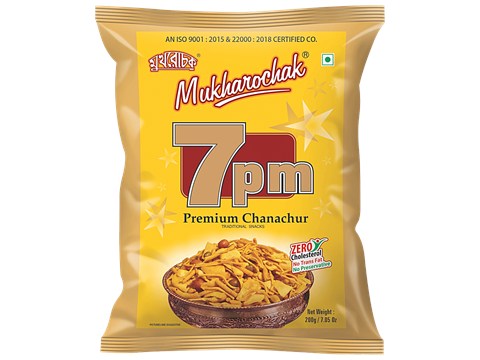 Mukharochak 7 pm Premium Chanachur Namkeen, 200 g