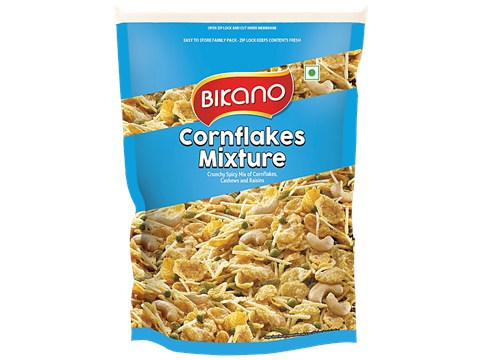 Bikano Cornflakes Mixture - Crunchy Spicy Mix, 400 g