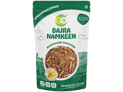 Go Life Bajra Namkeen - Wholesome Snack, Protein Rich, 150 g