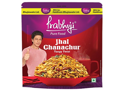 Prabhuji Pure Food Namkeen - Jhal Chanachur, 200 g